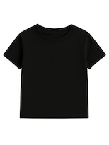 Playera Niño Zyro Kids Modelo 1003 Blanco Básica Suave