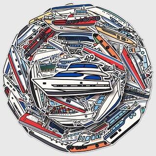 Foto 2 | Foto 2 | Calcomanías De Vinilo Impermeables Con Grafiti 50 Unidades Por Lote - Venta Internacional.