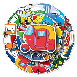 Foto 1 | Foto 1 | Pegatinas De Transporte Vinilo Impermeable Grafiti 50 Unidades - Venta Internacional.