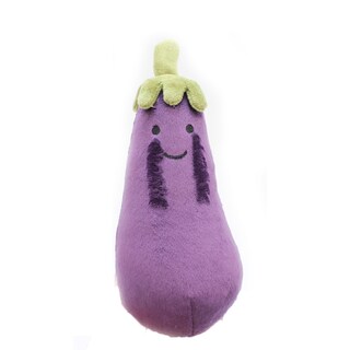 Foto 1 | Foto 1 | Muñeca De Peluche Con Berenjenas Moradas 17 Cm - Venta Internacional.
