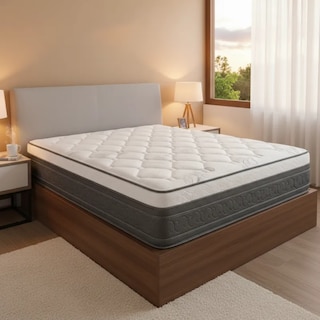 Foto 2 | Foto 2 | Colchón Con Box Matrimonial Restonic + Almohadas