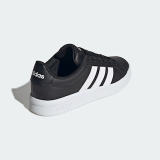 Foto 4 | Foto 4 | Grand Court Base 3.0 Adidas Negro Mujer