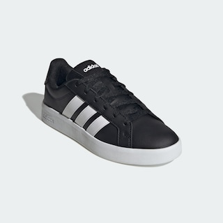 Foto 3 | Foto 3 | Grand Court Base 3.0 Adidas Negro Mujer