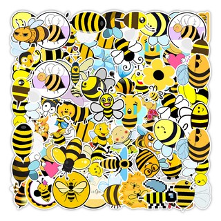 Foto 1 | Foto 1 | Calcomanías De Vinilo Con Diseño De Bonita Abeja Impermeables Con Diseño De Grafiti (50 Unidades) - Venta Internacional.