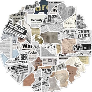 Foto 1 | Foto 1 | Pegatinas Con Fragmentos De Texto Vinilo Graffitis Impermeables (50 Unidades) - Venta Internacional.