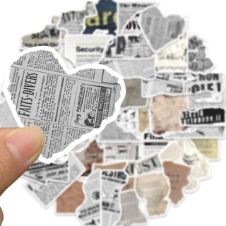 Foto 5 | Foto 5 | Pegatinas Con Fragmentos De Texto Vinilo Graffitis Impermeables (50 Unidades) - Venta Internacional.