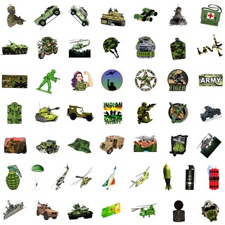 Foto 3 | Foto 3 | Pegatinas Militares De Vinilo Impermeable Para Ventilador 50 Unidades/lote - Venta Internacional.