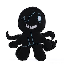 Muñeca De Peluche Undertales Black Octopus 25 Cm - Venta Internacional.