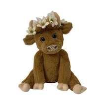 Muñeca De Peluche Highlands Con Postura Sentada De Vaca 25 Cm - Venta Internacional.