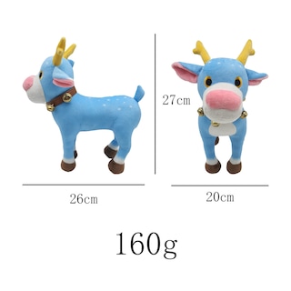 Foto 2 | Foto 2 | Muñeca De Peluche Con Puntillas Azules De 27 Cm Para Regalo Para Niños - Venta Internacional.