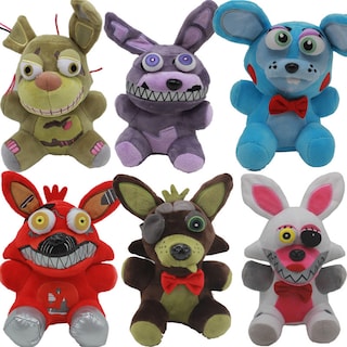 Foto 1 | Foto 1 | Muñeca De Peluche Fives Nights At Freddy 18 Cm 6 Unidades Para Niños - Venta Internacional.