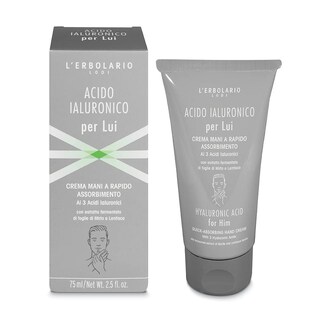Foto 1 | Foto 1 | Crema De Manos L'erbolario Con Ácido Hialurónico De Rápida Absorción 75 Ml Para Hombres - Venta Internacional.