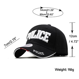 Foto 3 | Foto 3 | Gorra De Béisbol Anime Hat Police Para Hombre Y Mujer Hip-hop - Venta Internacional.