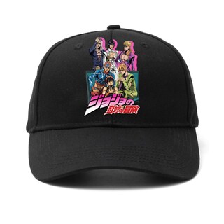 Foto 1 | Foto 1 | Gorra De Béisbol Jojos Bizarres Adventures Anime Para Niños De 56 A 58 Cm - Venta Internacional.