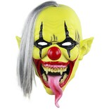 Disfraz Integral De Látex Con Máscara De Payaso Para Halloween Color Amarillo - Venta Internacional.