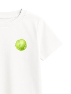 Foto 3 | Foto 3 | Playera Tenis Oso Blanca Zyro Kids 1003