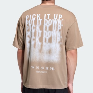 Foto 5 | Foto 5 | Playera Climacool Power Training Adidas Café para Hombre