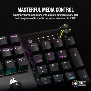 Foto 4 | Foto 4 | Teclado Mecánico Gamer Corsair K70 Core RGB Negro - Venta Internacional