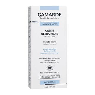 Foto 2 | Foto 2 | Crema Hidratante Gamarde Ultra Rich Con Ácido Hialurónico 40 Ml - Venta Internacional.