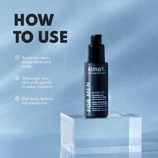 Foto 5 | Foto 5 | Crema Facial Hidratante Alma K Antienvejecimiento Spf 30 60 Ml Para Hombres - Venta Internacional.