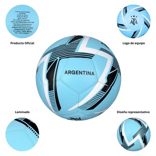 Foto 2 | Foto 2 | Balón De Fútbol Equipo Afa Argentina No.5 Laminado