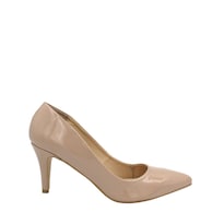 Zapatilla Básica De Charol Con Tacón Bajito Senties Tábata