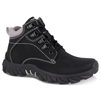 Bota Para Mujer Casual Senderismo Rokino 3453 Negro Estilo Trekking