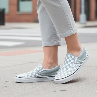 Foto 7 | Foto 7 | Tenis Vans Classic Slip On - 0d5pepo - Gris - Unisex Gris