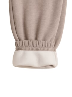 Foto 4 | Foto 5 | Conjunto Hoodie Y Joggers Taupe Zyro Kids 1202 Tela Aterciopelada Interior