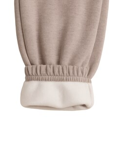 Foto 4 | Foto 5 | Conjunto Hoodie Y Joggers Taupe Zyro Kids 1202 Tela Aterciopelada Interior