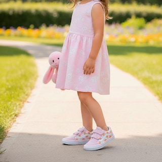 Foto 7 | Foto 7 | Tenis Vans Old Skool V Td - 0ctgo32 - Rosa - Bebes Rosa