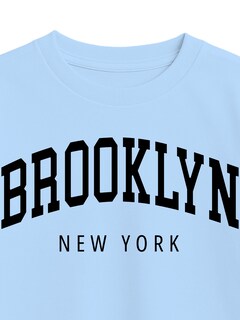 Foto 2 | Foto 2 | Playera Zyro Kids Azul Cielo Brooklyn New York Niño 1006 1 Pieza