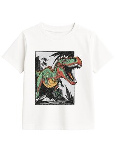 Foto 1 | Foto 1 | Playera Zyro Kids Blanca Dino Jurásico Niño 1003 Dinosaurio Salvaje 1 Pieza