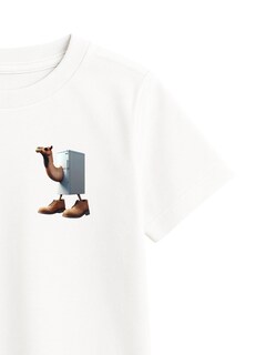 Foto 3 | Foto 3 | Playera Zyro Kids Blanca Camello Refri Niños 1003 1 Pieza