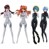 Colección De Juguetes De Anime Ayanami Reis Asuka 4 Piezas 12 5 Cm - Venta Internacional.