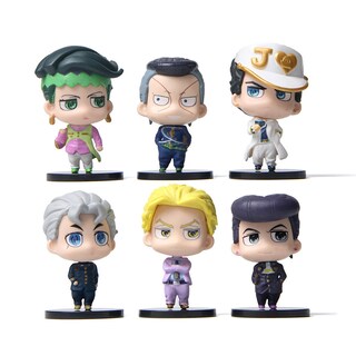 Foto 1 | Foto 1 | Figura De Anime De La Colección De Juguetes Jojos Bizarre Adventure 6 Unidades - Venta Internacional.