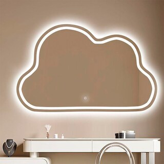 Foto 1 | Foto 1 | Espejo De Baño Irregular Nube Con Iluminación Led Ajustable Distintas Tonalidades