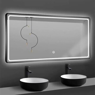 Foto 1 | Foto 1 | Espejo De Baño Rectangular Horizon Con Iluminación Led Ajustable Distintas Tonalidades