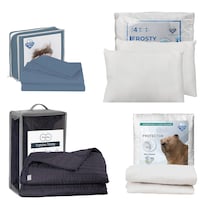 Colcha Trinity Color Azul Marino King Size + Protector Ultra + Sábanas Basic + 2 Almohadas Frosty