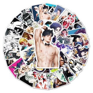 Foto 1 | Foto 1 | Pegatinas Jojos Bizarres Adventures Anime 50 Unidades Vinilo Pvc - Venta Internacional.