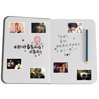 Foto 2 | Foto 2 | Juego De Pegatinas Deaths Note Con Dibujos Animados De Pvc Impermeables 30 Unidades - Venta Internacional.