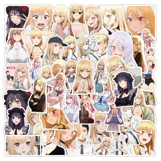 Foto 1 | Foto 1 | Pegatina De Vinilo Con Dibujos Animados De My Dressup Darlings 50 Unidades - Venta Internacional.