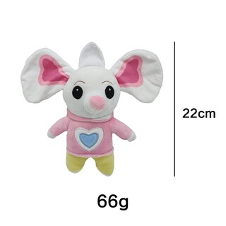 Foto 2 | Foto 2 | Muñeca De Peluche Con Patatas Fritas Y Ratón De 22 Cm En Algodón Y Felpa - Venta Internacional.