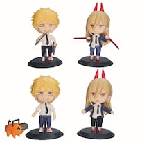 Figura De Juguete Coleccionable Motosierras Mans Dennis Anime X4 - Venta Internacional.