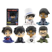 Figura De Juguete Conans Edogawas Del Detective Conans Edogawas 4-5 Cm 6 Unidades/lote - Venta Internacional.