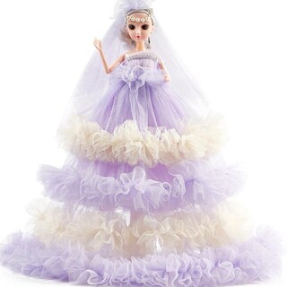 Foto 1 | Foto 1 | Figura De Juguete Para Boda Niña Princesa 40 Cm Pvc Multicolor - Venta Internacional.