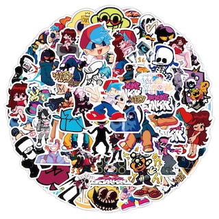 Foto 1 | Foto 1 | Pegatina Anime Friday Nights Vinilo Dibujos Animados 50 Unidades - Venta Internacional.