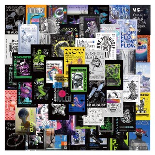 Foto 1 | Foto 1 | Pegatinas Fantasy Acid Vinilo Impermeable 60 Unidades/lote - Venta Internacional.