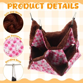 Foto 3 | Foto 3 | Hamaca Para Mascotas Weewooday De 3 Niveles Para Ratas Cobayas Y Hurones - Venta Internacional.