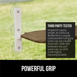 Foto 3 | Foto 3 | Cama Hamaca Plegable Para Ventana De Gato Gorilla Grip Soporta 18 Kg - Venta Internacional.